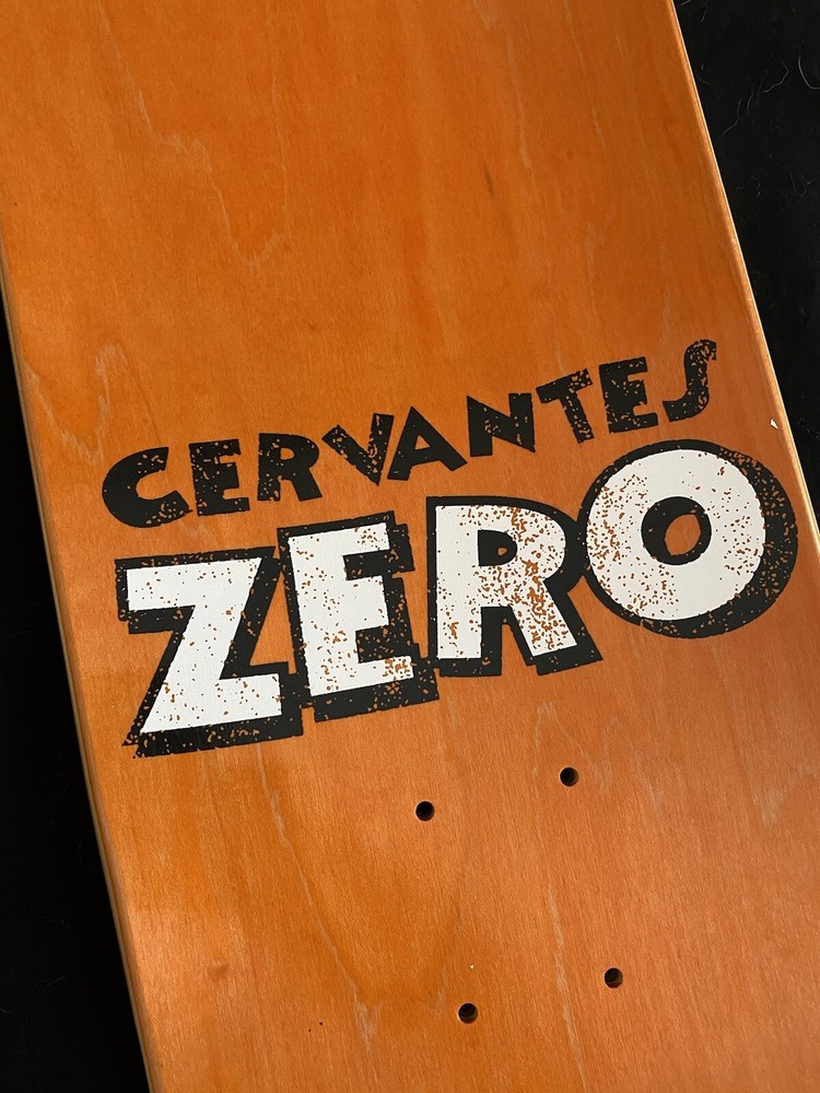 RARE SIGNED Mickey Mouse Tony Cervantes Zero Skateboard Deck AUTOGRAPHED R7