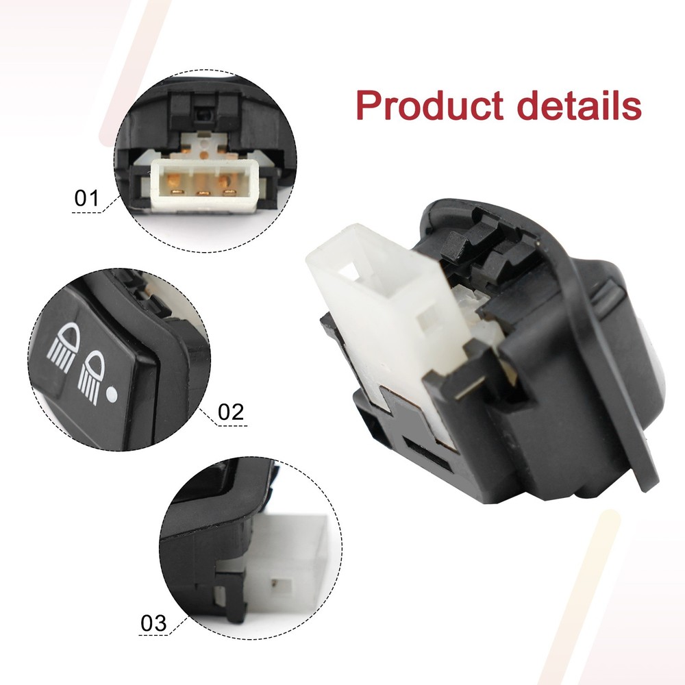 For TRI Motorcycle Headlight Switch No Installation Instruction Required!