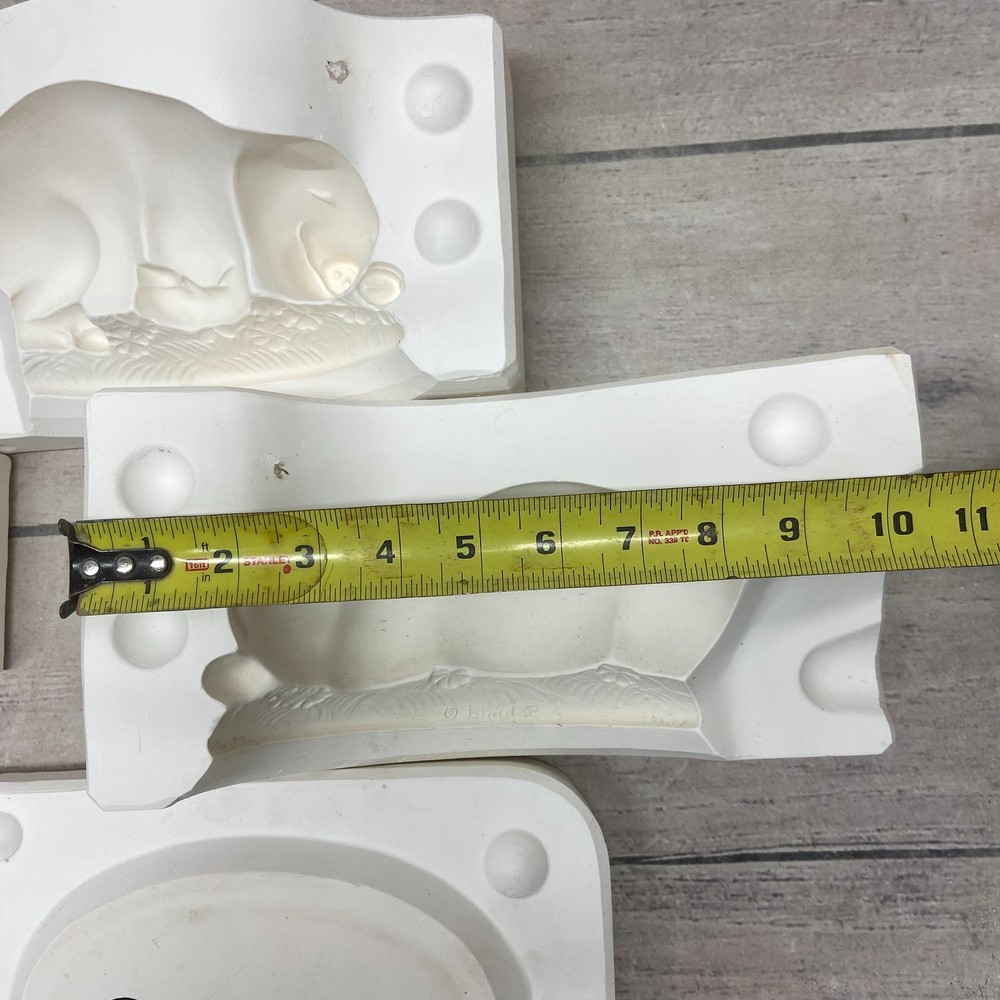 Schmid Ceramic Slip Casting Mold Sleeping Pig #1000