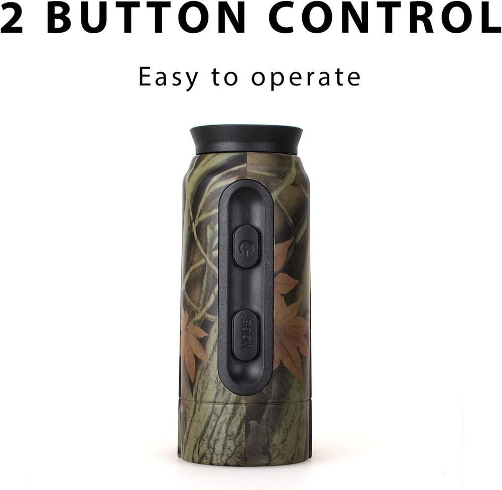 Advanced Laser Range Finder for Hunting & Golf - Enhanced Clear Image Display