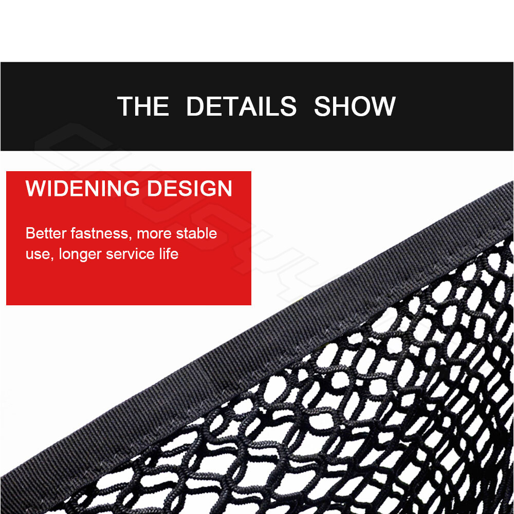 1x Rear Trunk Bed Envelope Style Mesh Cargo Net