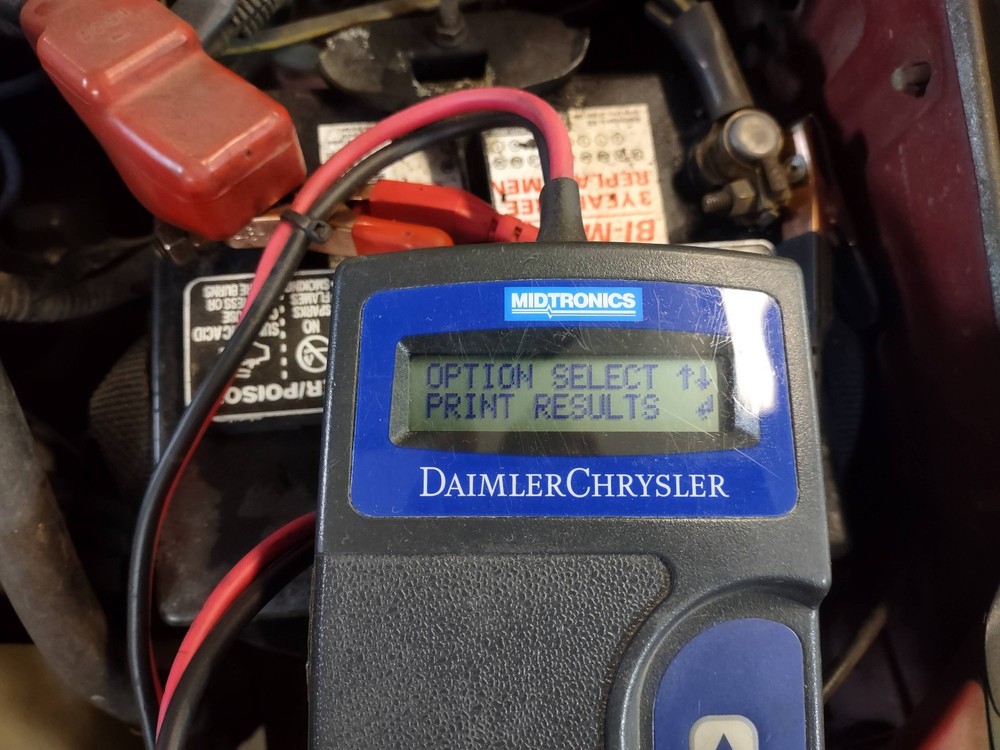 Midtronics Micro420 Battery and Charging System Tester with Printer Tested