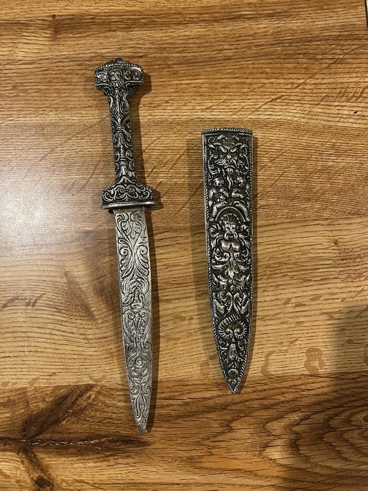 19th C Replica Silver Dagger Antique