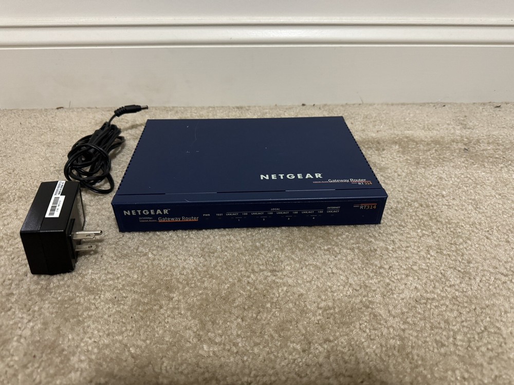 Netgear Gateway Router Rt314