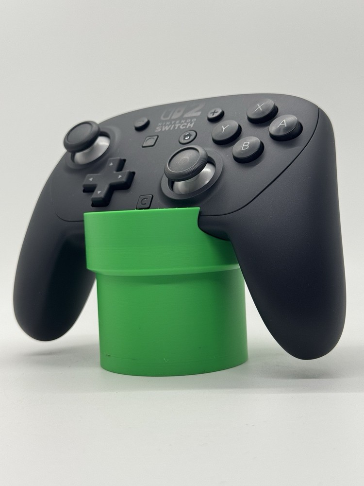 Custom Done Green Pipe Stand For The Nintendo Switch 2 Pro Controller