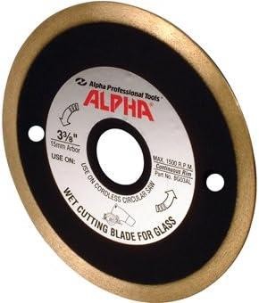 Alpha Tools 3-3/8" Cordless Saw Glass Blade