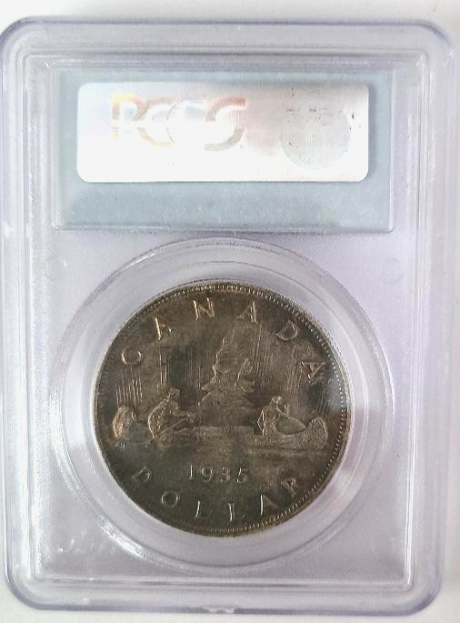 1935 Canada $1 PCGS MS-65 Silver Dollar
