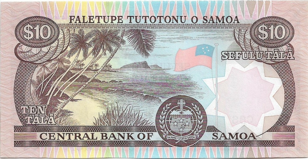 SAMOA 10 Tala 2002 P34 UNC