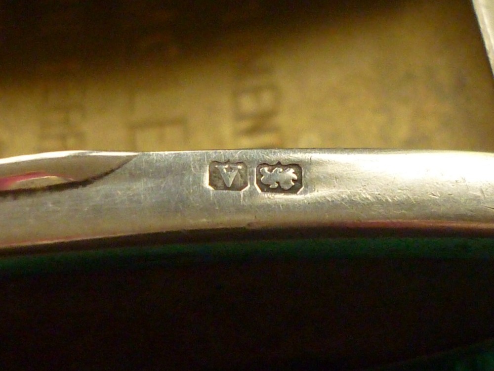 Solid Silver Unusual Sliding Vesta Case Birm 1925 with Advertising Inscription