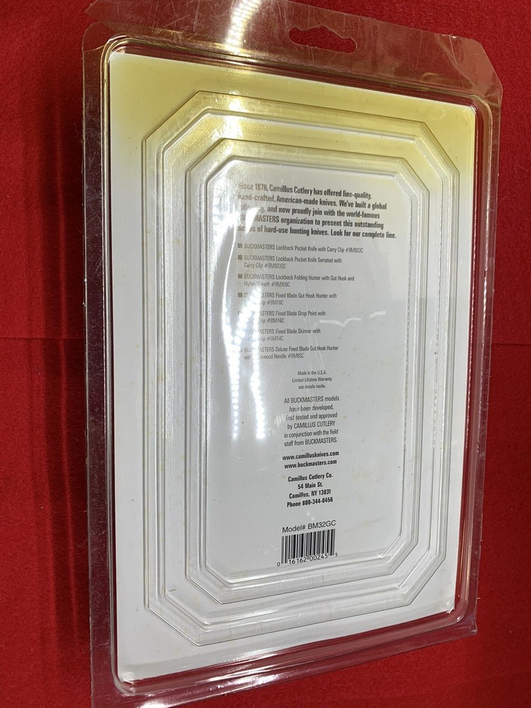 NOS Camillus/Buckmaster BM32GC Sharp Hunter