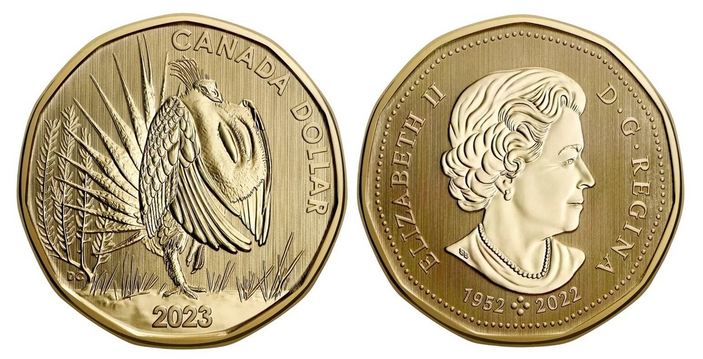 Canada 2023 - Sage-Grouse - Specimen Loonie!!