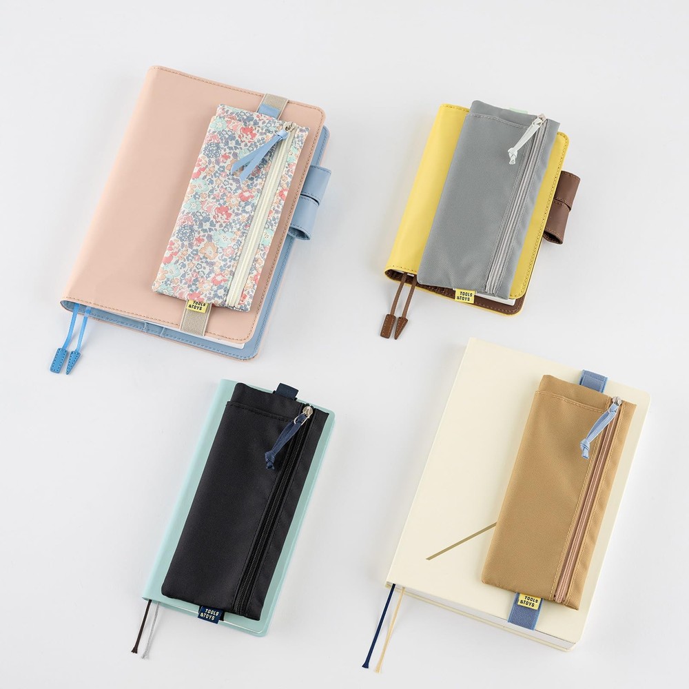 Hobonichi Techo Accessories Flat Pen Case - comodo (Camel)
