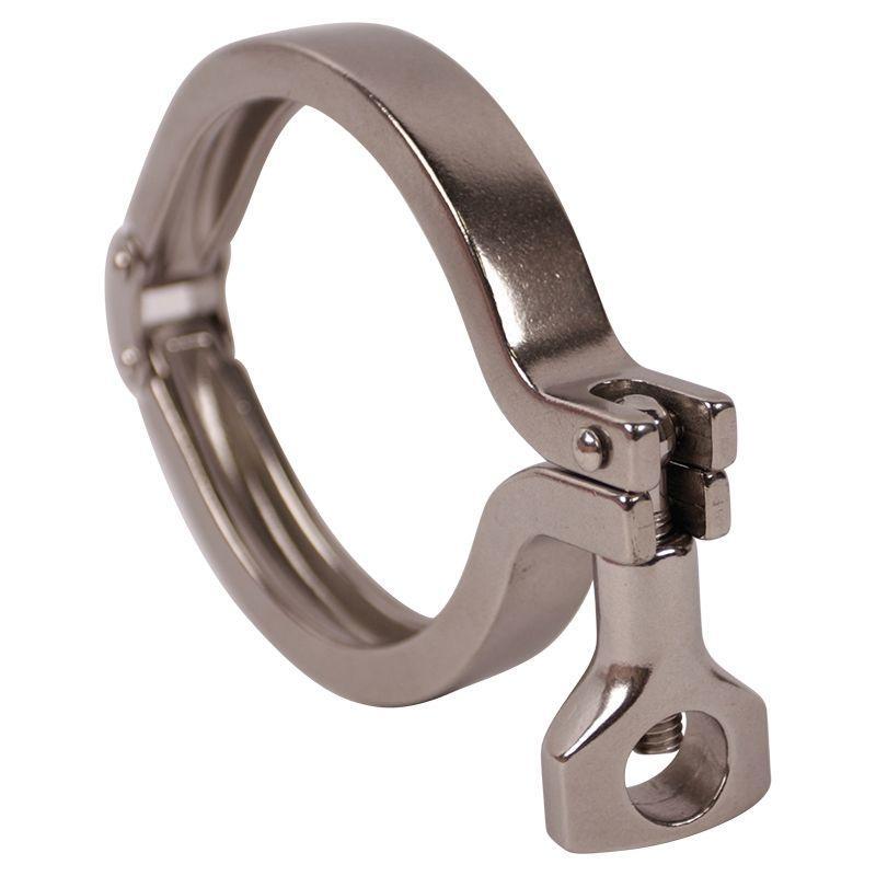 Sanitary Pressure Tri Clamp | 3 inch Double Hinge - SS304 (3 Pack)