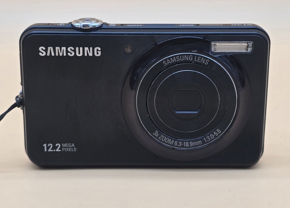 Samsung ST45 12.2MP Digital Camera Black Tested. See Description.