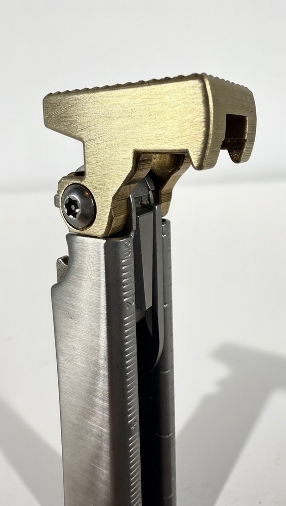 For Leatherman Wave +, BRASS Hammer Head Mod, Modification, CNC Made,Locking,CAD