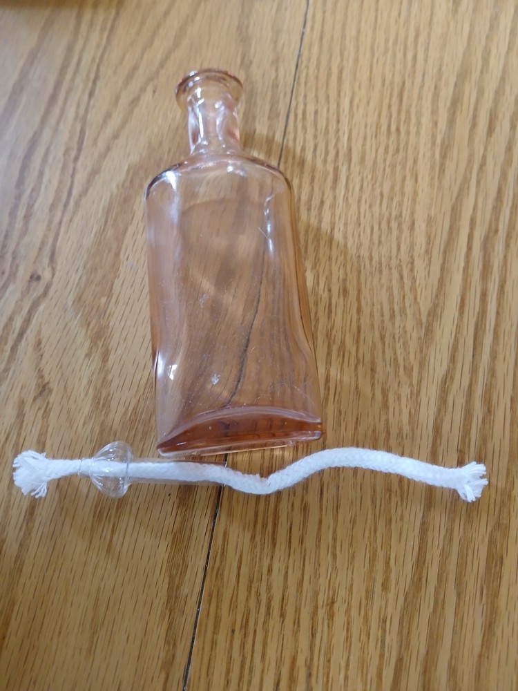 Homemade Tiki Glass Bottle Torch