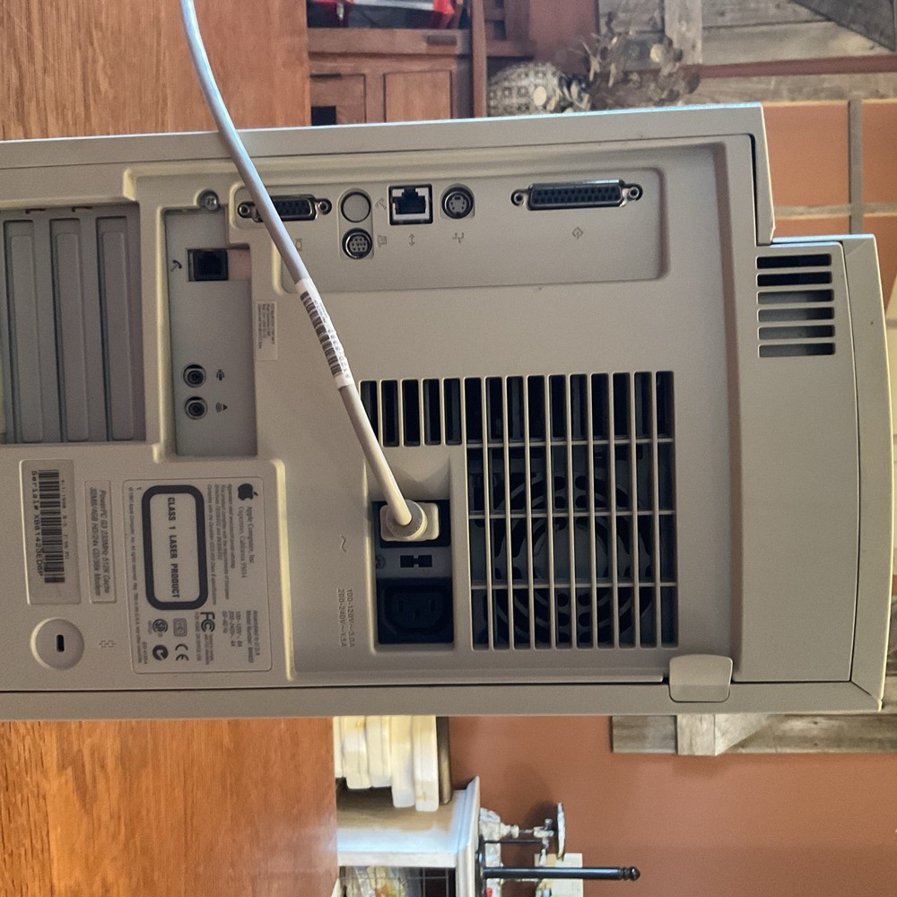 Vintage Apple Power Macintosh G3 PowerPC Tower Desktop Computer Powers On