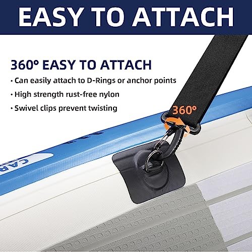 SUP Shoulder Strap Adjustable Paddle Board Carry Strap Carrier with Padded