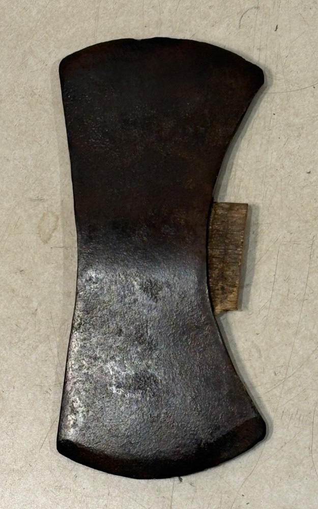 Vintage Unmarked Double bit  Axe Head 4lb 6oz.