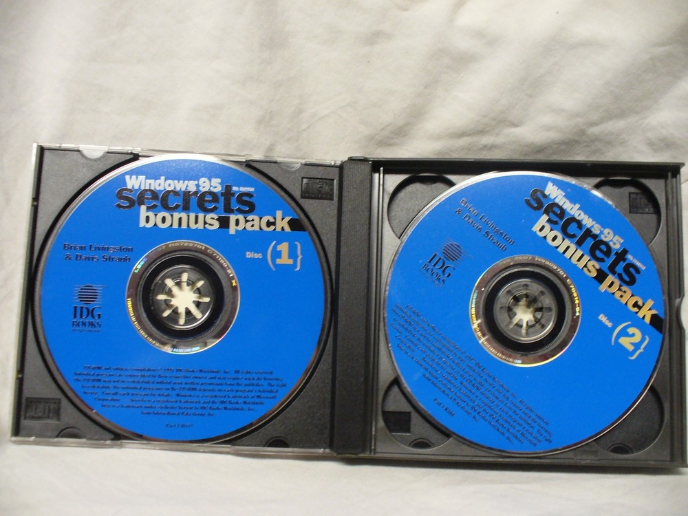 Windows 95 Secrets Gold 4th Edition 4 CD-ROMs