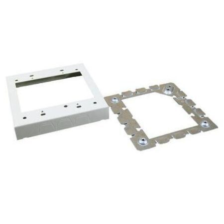 Wiremold V5751-2 Raceway 2- Gang Flush Type Extension Adapter Ivory
