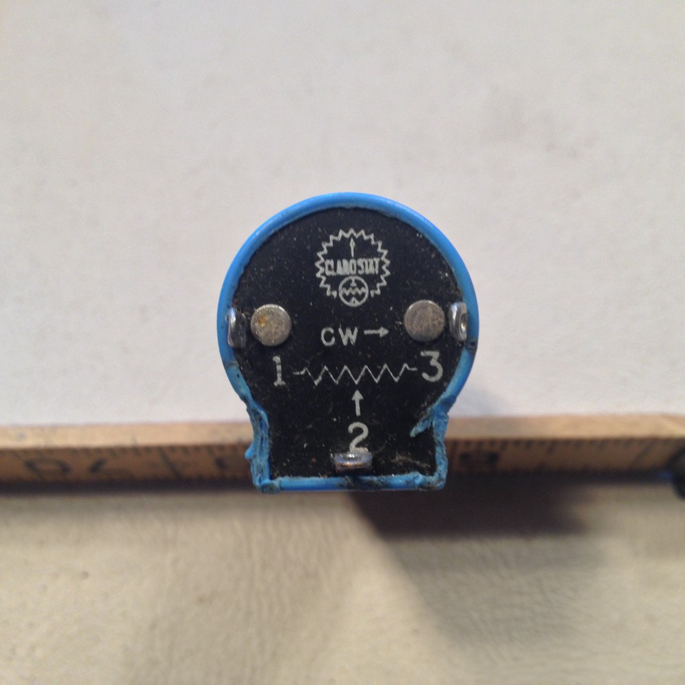 Clarostat Wire Wound 62JA-100 Rheostat