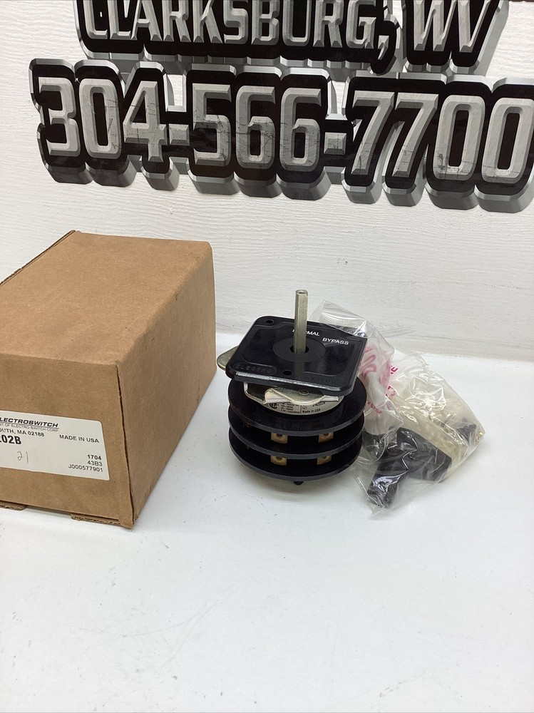 Electroswitch 24202B Rotary Switch 20A NIB