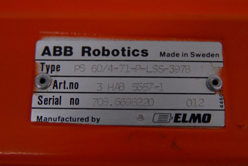 ABB Robotics 3HAB5557-1 PS 60/4-71-P-LSS-3978 Servo Motor W/ Encoder