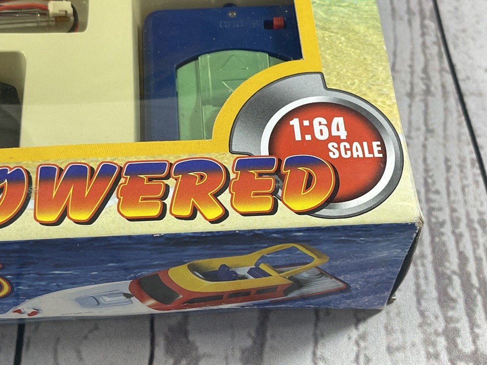 Vintage Speed Boat Powered 1:64 Scale Workmanship Full Function Radio Control