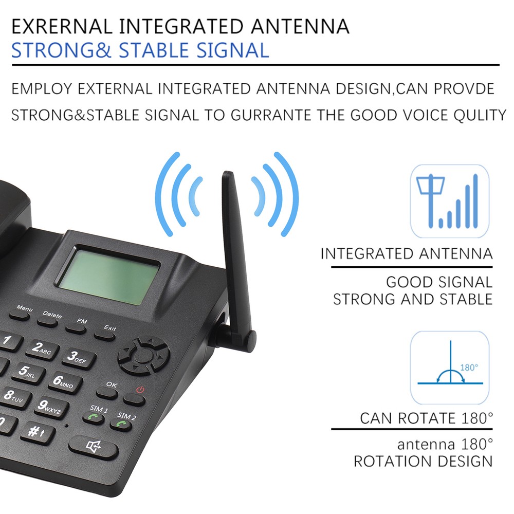 Fixed Landline Desktop Support GSM E3D4