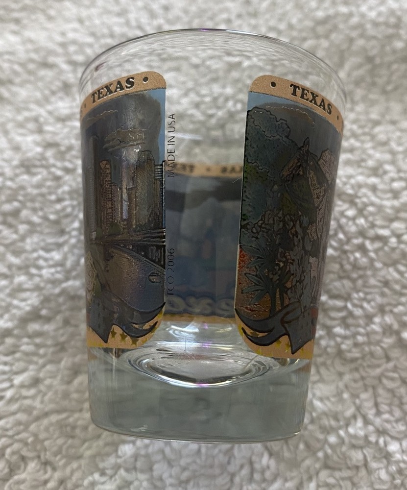 Texas Small Shot Glass Souvenir