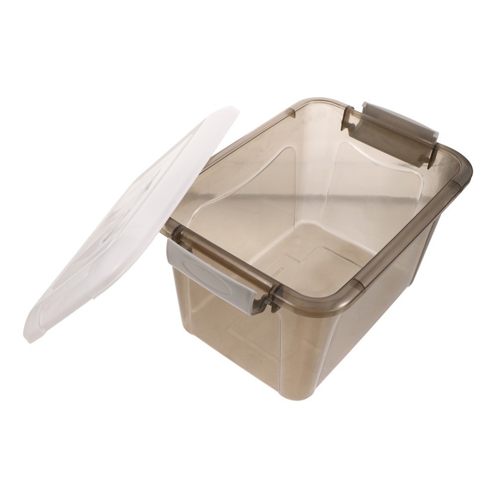 Storage Containers with Lids Handle Toy Boxes Bins Plastic Organizer