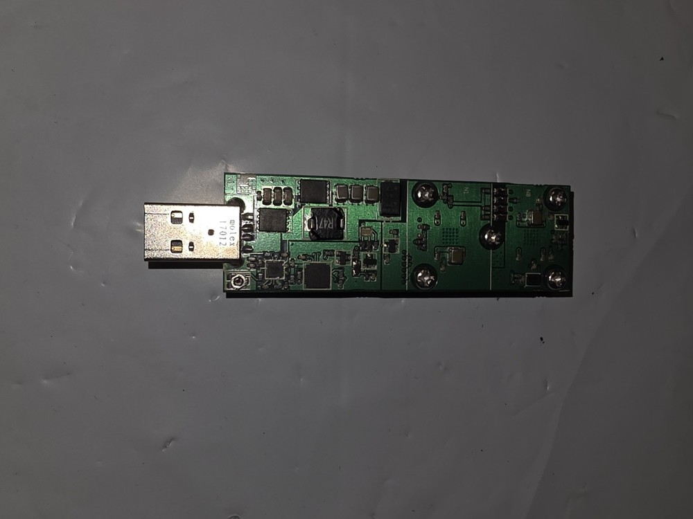 USB Miner Board w/ Heatsink – 2PAC Marked PCB – Untested