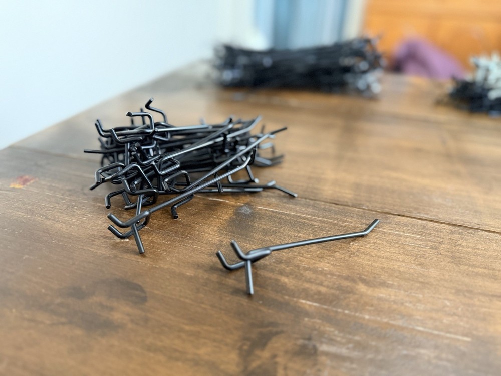 409 Peg Board Hooks. Assorted Sizes. FREE SHIPPING!