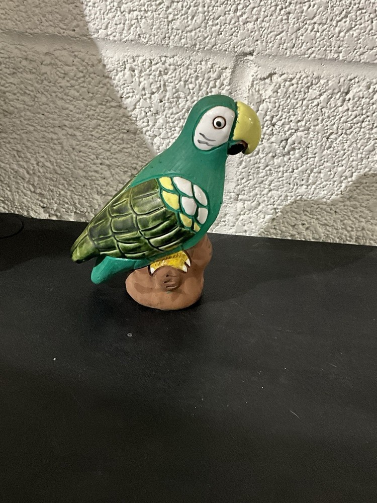 Parrot Hand Painted Ceramic