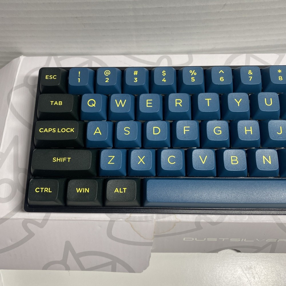 K61 Game Keyboard, Dark Green/blue