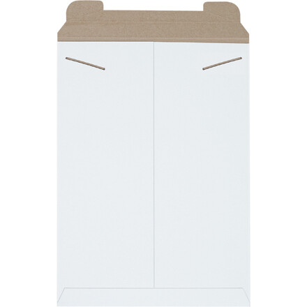 13 x 18" White Flat Mailers Mailing Shipping 100/Case