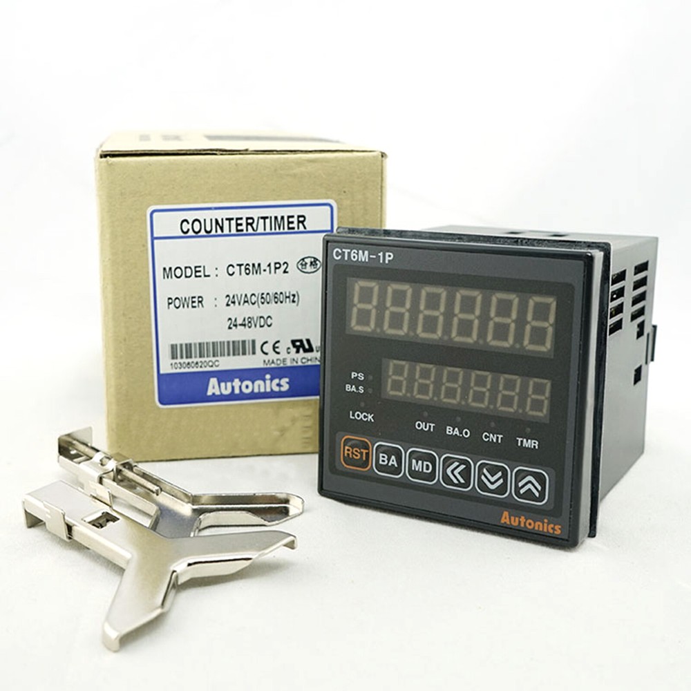 Autonics CT6M-1P2 Counters Standard Type New 1PCS