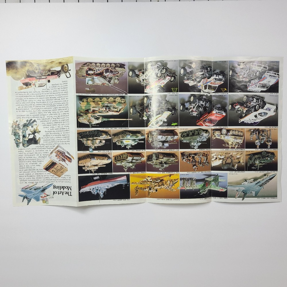 Vintage Tamiya Model Kits Catalog Brochure Frog, Grasshopper