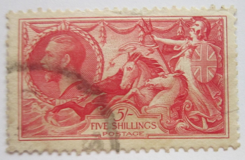 King George V 5s Red