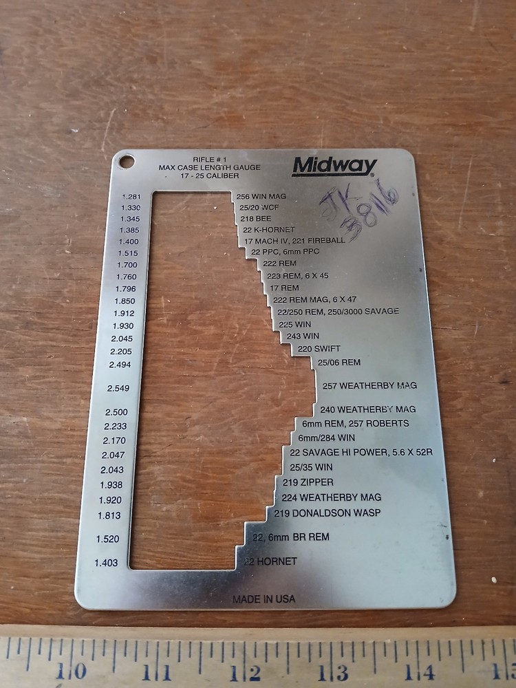 Midway Case Length Gauge - NOS