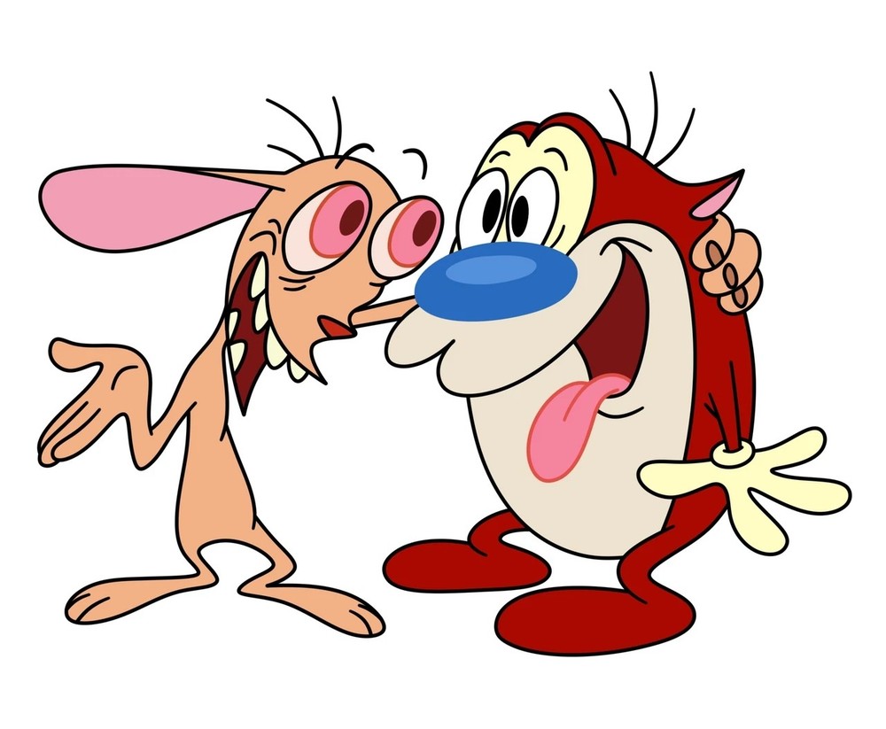 Ren and Stimpy Sticker Decal XV