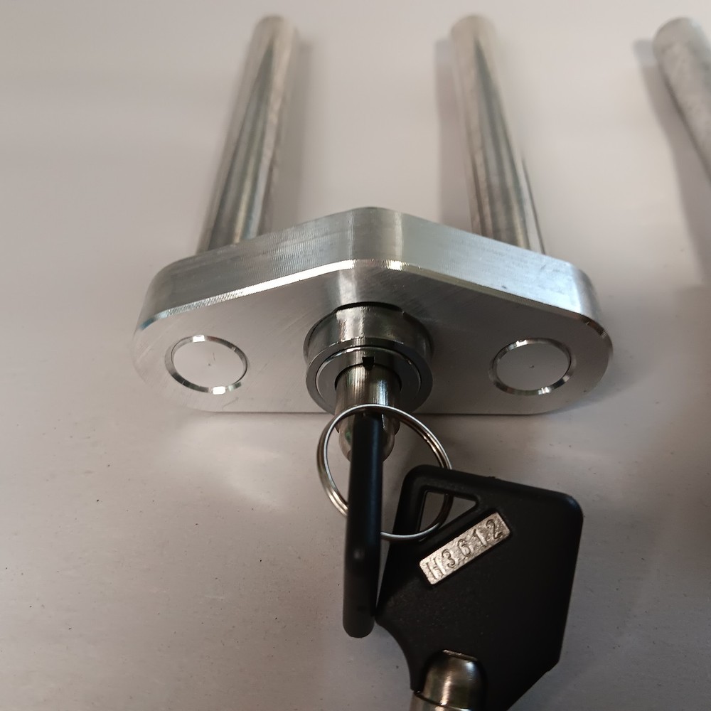 Dual Pin Hitch Lock and Key Sets