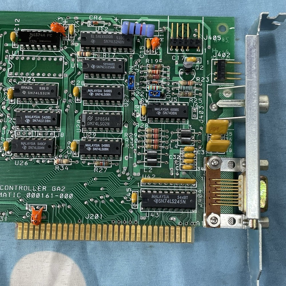 COMPAQ VDU CONTROLLER BOARD CARD 000161 1985