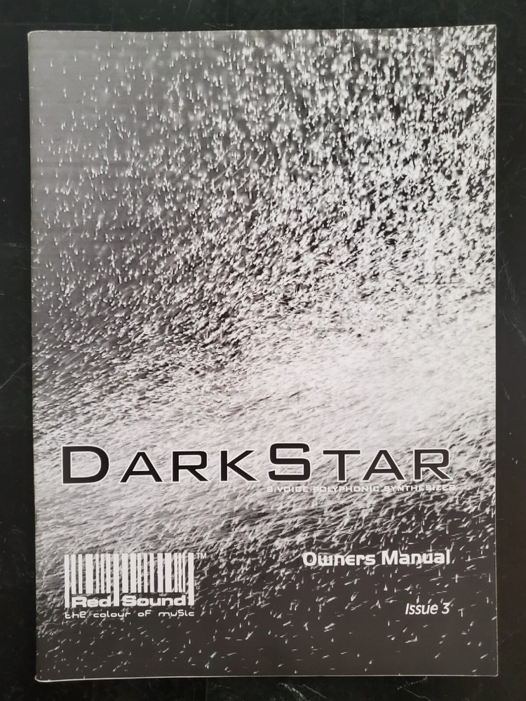 Red Sound Darkstar XP2 Manual