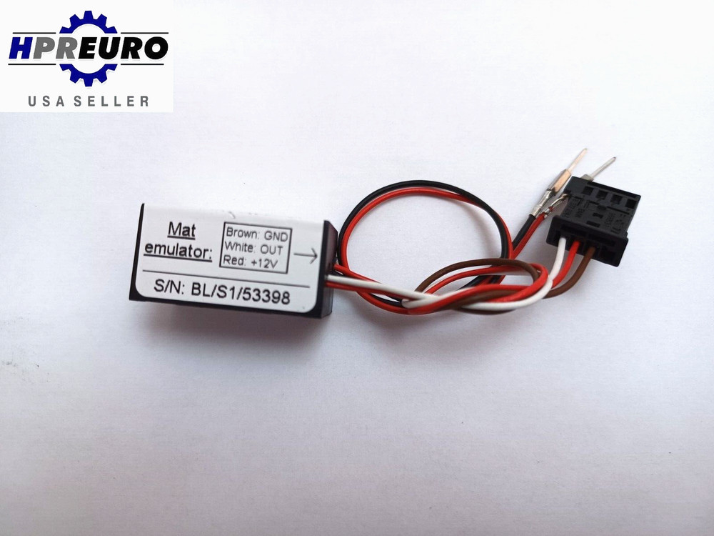 Seat Occupancy Mat Sensor Bypass Emulator For BMW E90 E92 E93 M3 2008-2013