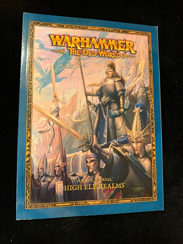Warhammer Old World Arcane Journal High Elf Realms Rulebook Codex Supplement