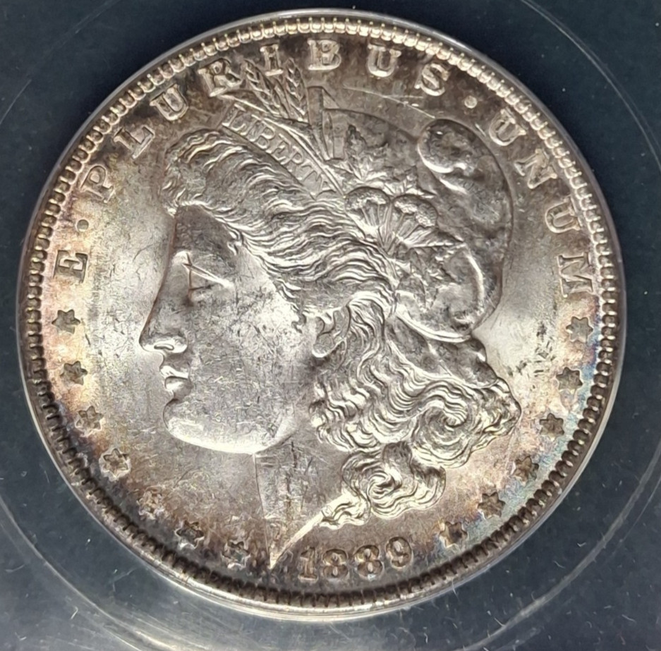 1889 Morgan Dollar - ANACS MS 62