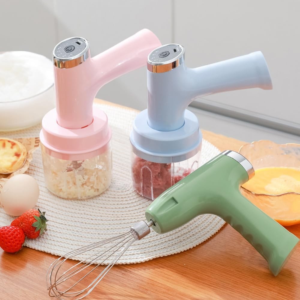Powerful Multi-Function Electric Vegetable Chopper/Mini Food Processor/Food S...