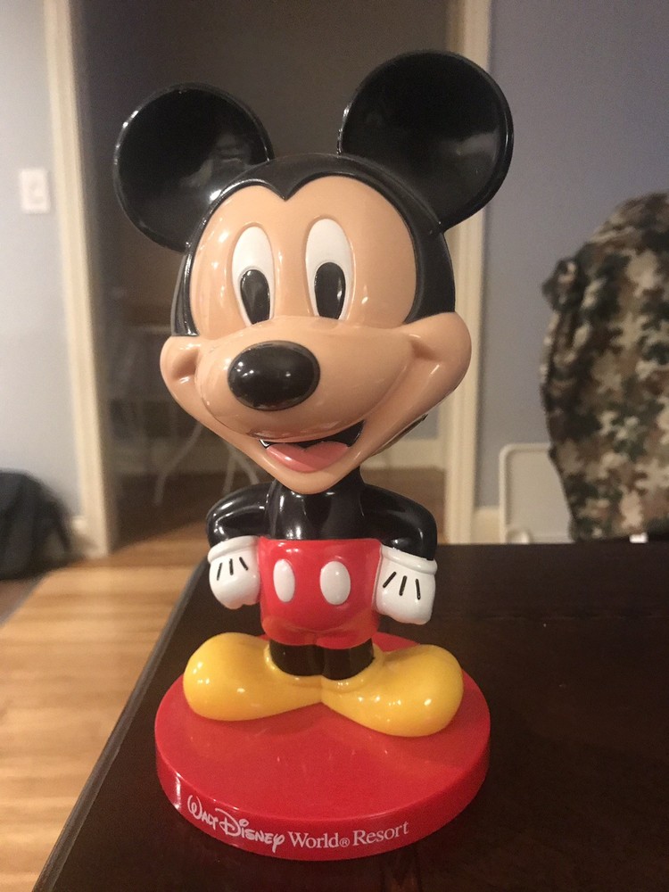 2002 Walt Disney World MICKEY MOUSE Bobble Head 8"